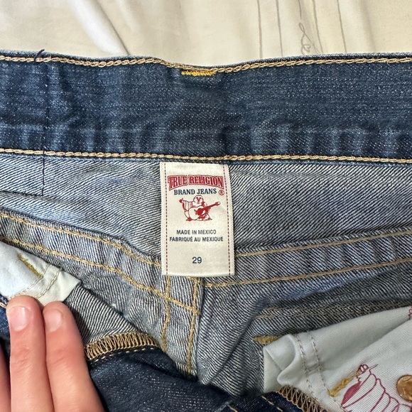 Brand new true  religion jeans wore for 5 minutes don’t like how they fit me - Picture 2 of 5